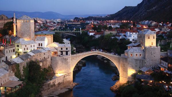 Old Bridge at Mostar, Tour Bosina