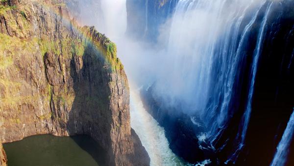 waterfall in Zambia