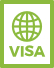 Travel visa icon